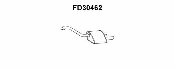 Veneporte FD30462 End Silencer FD30462: Buy near me in Poland at 2407.PL - Good price!