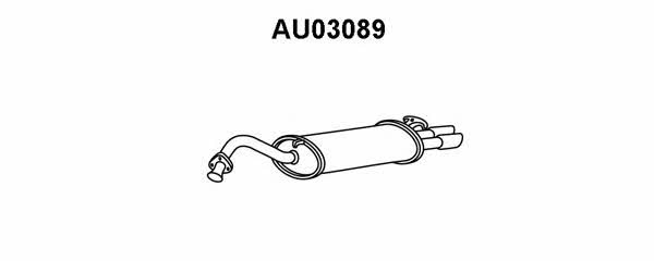 Veneporte AU03089 End Silencer AU03089: Buy near me at 2407.PL in Poland at an Affordable price!