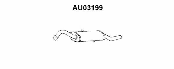 Veneporte AU03199 End Silencer AU03199: Buy near me at 2407.PL in Poland at an Affordable price!
