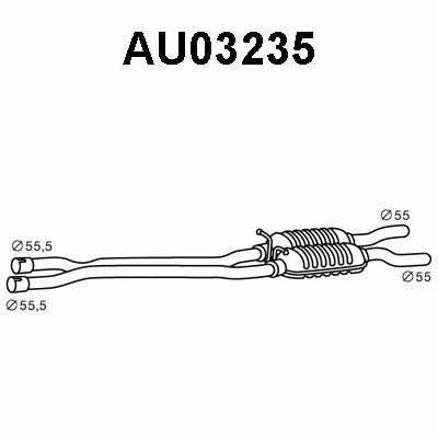 Veneporte AU03235 Resonator AU03235: Buy near me in Poland at 2407.PL - Good price!