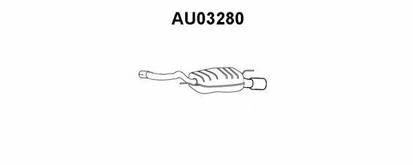 Veneporte AU03280 End Silencer AU03280: Buy near me in Poland at 2407.PL - Good price!