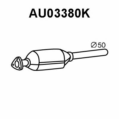 Veneporte AU03380K Катализатор AU03380K: Отличная цена - Купить в Польше на 2407.PL!