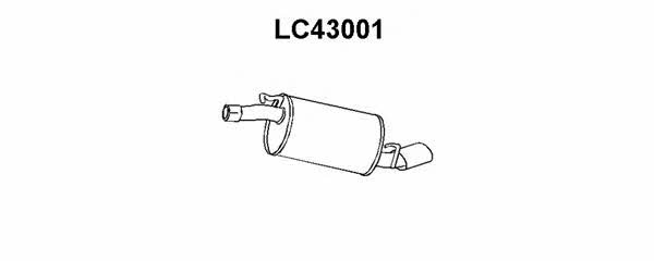 Veneporte LC43001 End Silencer LC43001: Buy near me in Poland at 2407.PL - Good price!