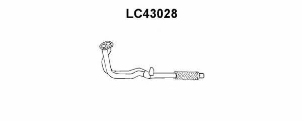 Veneporte LC43028 Выхлопная труба LC43028: Отличная цена - Купить в Польше на 2407.PL!