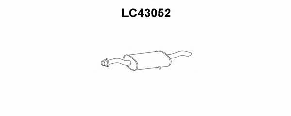 Veneporte LC43052 End Silencer LC43052: Buy near me in Poland at 2407.PL - Good price!