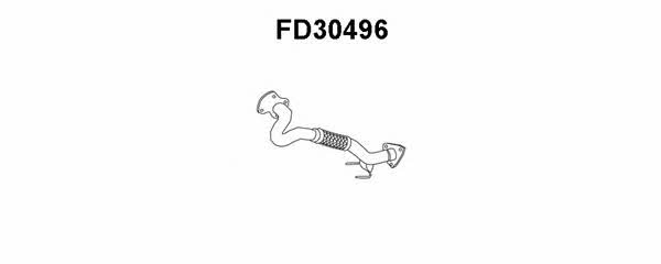 Veneporte FD30496 Exhaust pipe FD30496: Buy near me in Poland at 2407.PL - Good price!