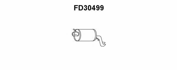 Veneporte FD30499 End Silencer FD30499: Buy near me in Poland at 2407.PL - Good price!