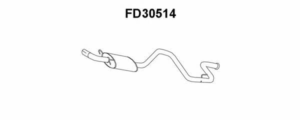 Veneporte FD30514 End Silencer FD30514: Buy near me in Poland at 2407.PL - Good price!