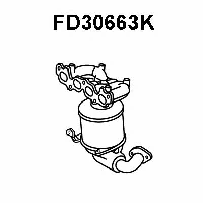 Veneporte FD30663K Katalysator FD30663K: Kaufen Sie zu einem guten Preis in Polen bei 2407.PL!
