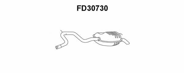 Veneporte FD30730 End Silencer FD30730: Buy near me at 2407.PL in Poland at an Affordable price!