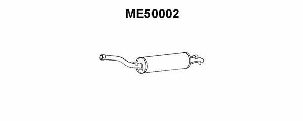 Veneporte ME50002 Глушитель, задняя часть ME50002: Купить в Польше - Отличная цена на 2407.PL!