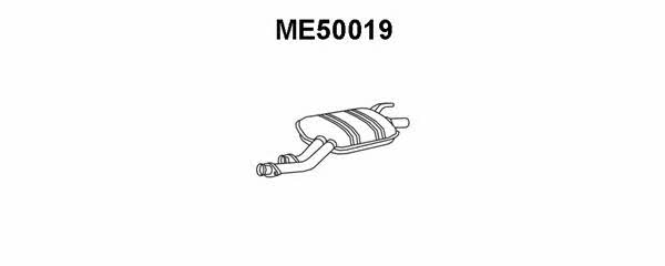 Veneporte ME50019 Глушитель, средняя часть ME50019: Отличная цена - Купить в Польше на 2407.PL!