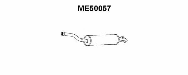 Veneporte ME50057 Глушитель, задняя часть ME50057: Отличная цена - Купить в Польше на 2407.PL!