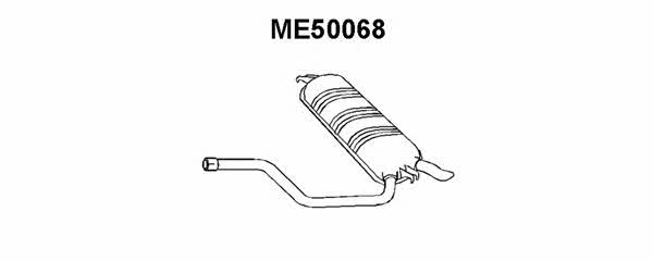 Veneporte ME50068 End Silencer ME50068: Buy near me in Poland at 2407.PL - Good price!