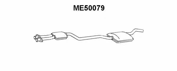 Veneporte ME50079 Central silencer ME50079: Buy near me in Poland at 2407.PL - Good price!