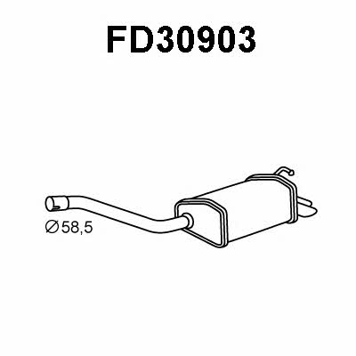 Veneporte FD30903 Endschalldämpfer FD30903: Kaufen Sie zu einem guten Preis in Polen bei 2407.PL!