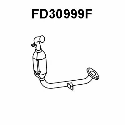 Veneporte FD30999F Diesel particulate filter DPF FD30999F: Buy near me in Poland at 2407.PL - Good price!