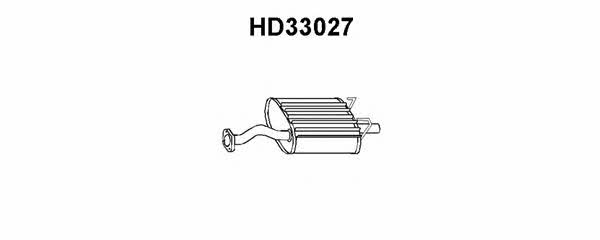 Veneporte HD33027 End Silencer HD33027: Buy near me in Poland at 2407.PL - Good price!