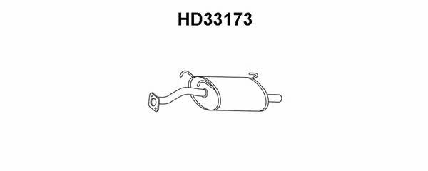 Veneporte HD33173 End Silencer HD33173: Buy near me in Poland at 2407.PL - Good price!