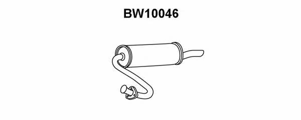 Veneporte BW10046 End Silencer BW10046: Buy near me in Poland at 2407.PL - Good price!
