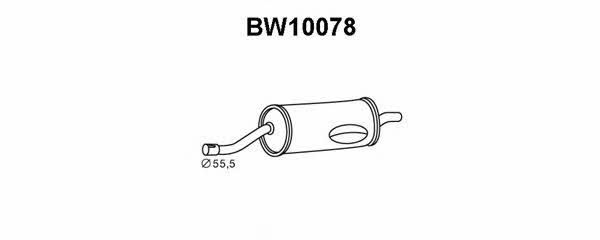 Veneporte BW10078 End Silencer BW10078: Buy near me in Poland at 2407.PL - Good price!