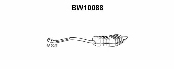 Veneporte BW10088 Глушник, задня частина BW10088: Приваблива ціна - Купити у Польщі на 2407.PL!