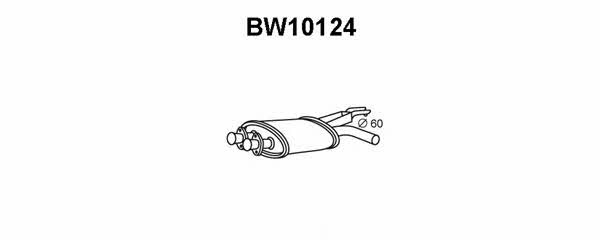Veneporte BW10124 Central silencer BW10124: Buy near me in Poland at 2407.PL - Good price!