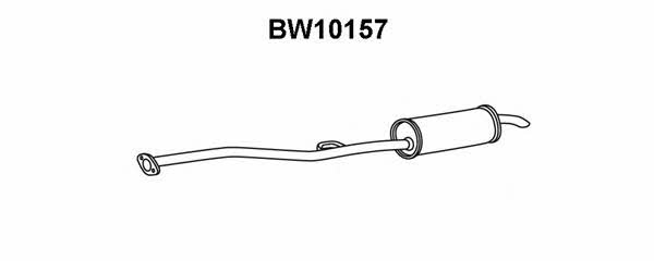 Veneporte BW10157 Глушитель, задняя часть BW10157: Отличная цена - Купить в Польше на 2407.PL!