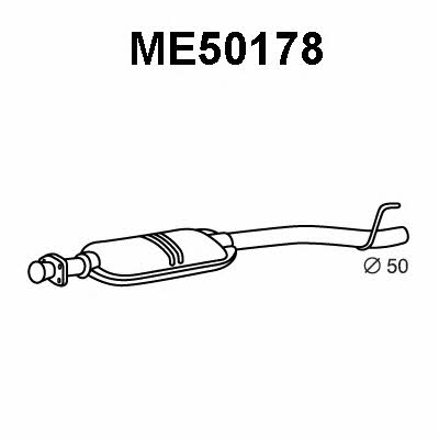 Veneporte ME50178 Resonator ME50178: Buy near me in Poland at 2407.PL - Good price!