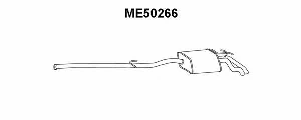 Veneporte ME50266 Глушник, задня частина ME50266: Приваблива ціна - Купити у Польщі на 2407.PL!