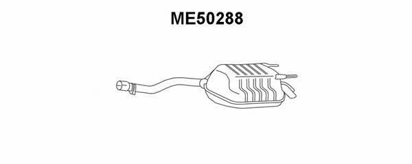 Veneporte ME50288 End Silencer ME50288: Buy near me in Poland at 2407.PL - Good price!