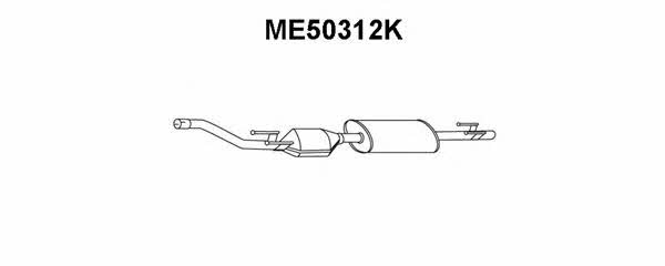 Veneporte ME50312K Katalizator ME50312K: Dobra cena w Polsce na 2407.PL - Kup Teraz!