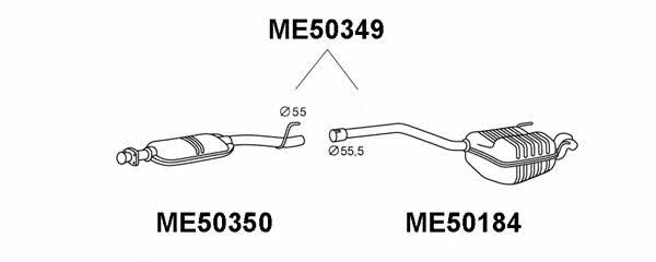 Veneporte ME50350 Resonator ME50350: Buy near me in Poland at 2407.PL - Good price!