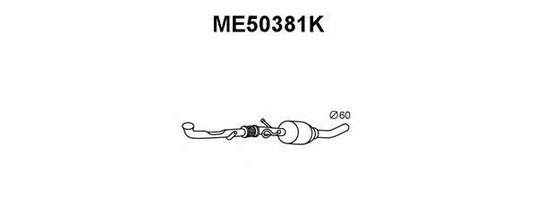 Veneporte ME50381K Catalytic Converter ME50381K: Buy near me in Poland at 2407.PL - Good price!