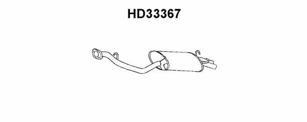 Veneporte HD33367 Tłumik, część tylna HD33367: Dobra cena w Polsce na 2407.PL - Kup Teraz!