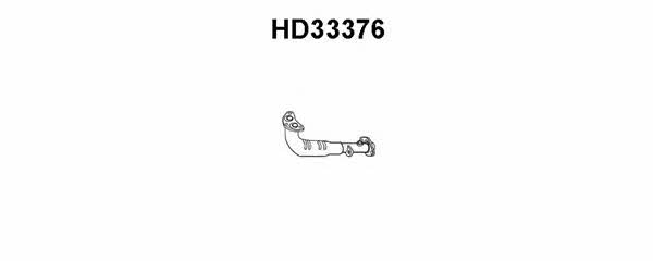 Veneporte HD33376 Exhaust pipe HD33376: Buy near me in Poland at 2407.PL - Good price!