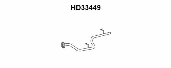 Veneporte HD33449 Exhaust pipe HD33449: Buy near me in Poland at 2407.PL - Good price!