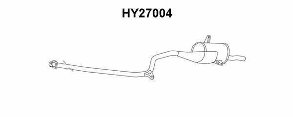 Veneporte HY27004 End Silencer HY27004: Buy near me in Poland at 2407.PL - Good price!