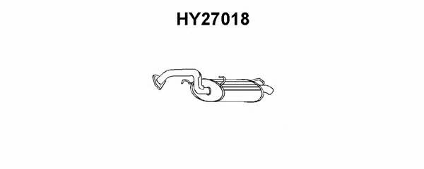 Veneporte HY27018 End Silencer HY27018: Buy near me in Poland at 2407.PL - Good price!