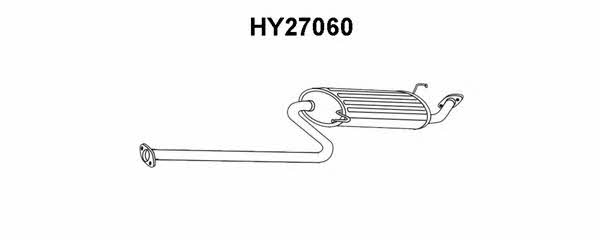 Veneporte HY27060 End Silencer HY27060: Buy near me in Poland at 2407.PL - Good price!