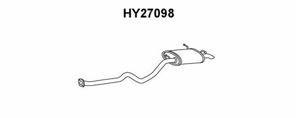 Veneporte HY27098 End Silencer HY27098: Buy near me in Poland at 2407.PL - Good price!