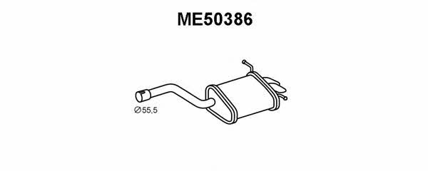 Veneporte ME50386 End Silencer ME50386: Buy near me in Poland at 2407.PL - Good price!