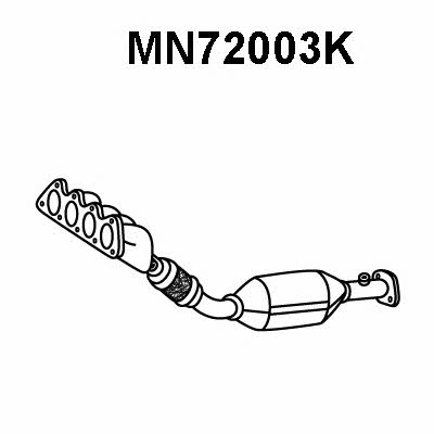  MN72003K Katalysator MN72003K: Kaufen Sie zu einem guten Preis in Polen bei 2407.PL!