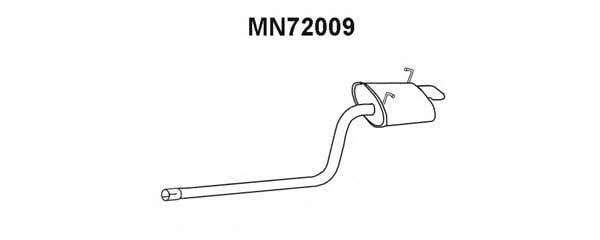 Veneporte MN72009 Глушитель, задняя часть MN72009: Отличная цена - Купить в Польше на 2407.PL!
