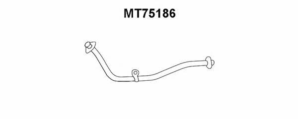 Veneporte MT75186 Выхлопная труба MT75186: Отличная цена - Купить в Польше на 2407.PL!