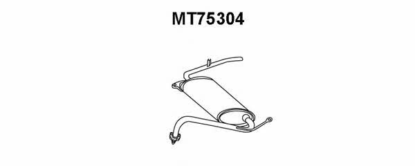 Veneporte MT75304 End Silencer MT75304: Buy near me at 2407.PL in Poland at an Affordable price!