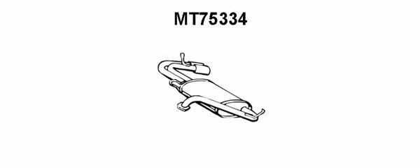 Veneporte MT75334 End Silencer MT75334: Buy near me in Poland at 2407.PL - Good price!