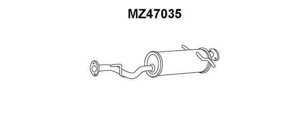Veneporte MZ47035 Resonator MZ47035: Buy near me in Poland at 2407.PL - Good price!