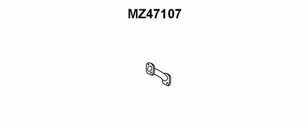 Veneporte MZ47107 Exhaust pipe MZ47107: Buy near me at 2407.PL in Poland at an Affordable price!
