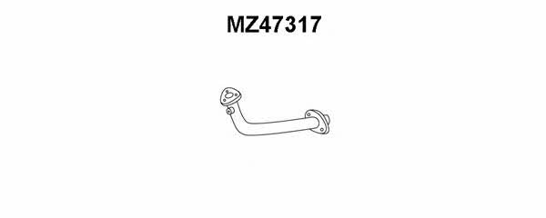 Veneporte MZ47317 Exhaust pipe MZ47317: Buy near me in Poland at 2407.PL - Good price!